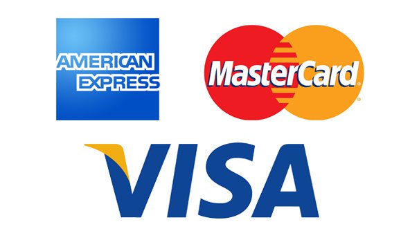 Paypal, Visa, Debit, and Cash